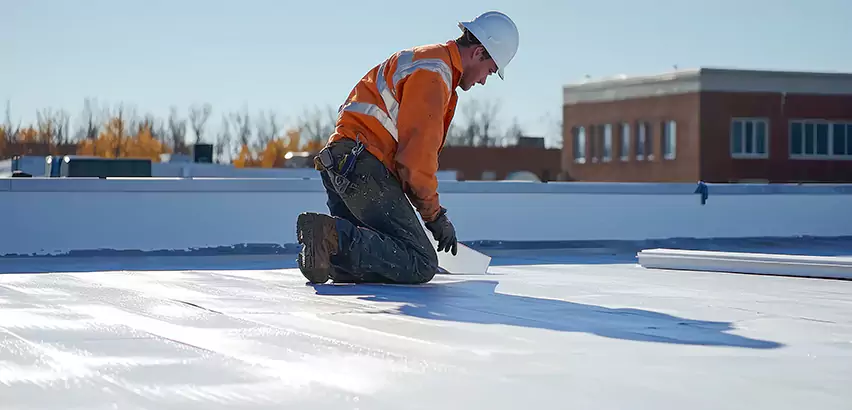Flat Roof Drain Installation in San Francisco