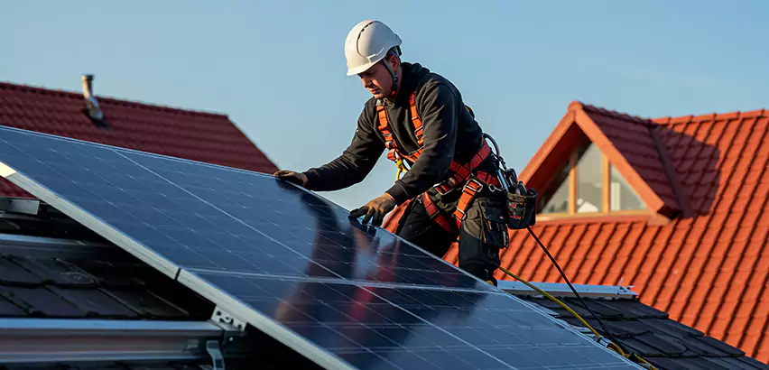 Solar Panels on Steel Roof Installation in San Francisco